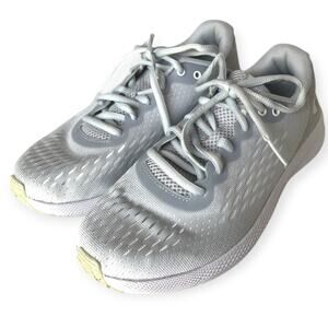 Under Armour Charged Pursuit gray & white sneakers, shoes - women's size 6.5